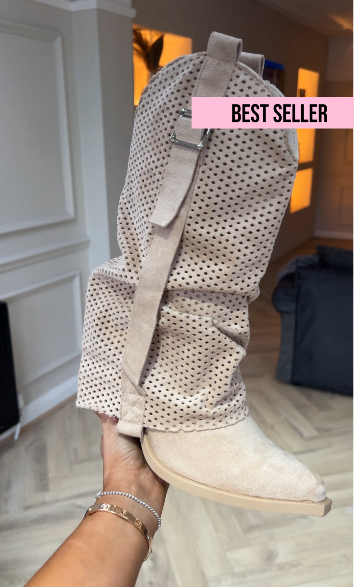 CAMILA BEIGE BOOTS
