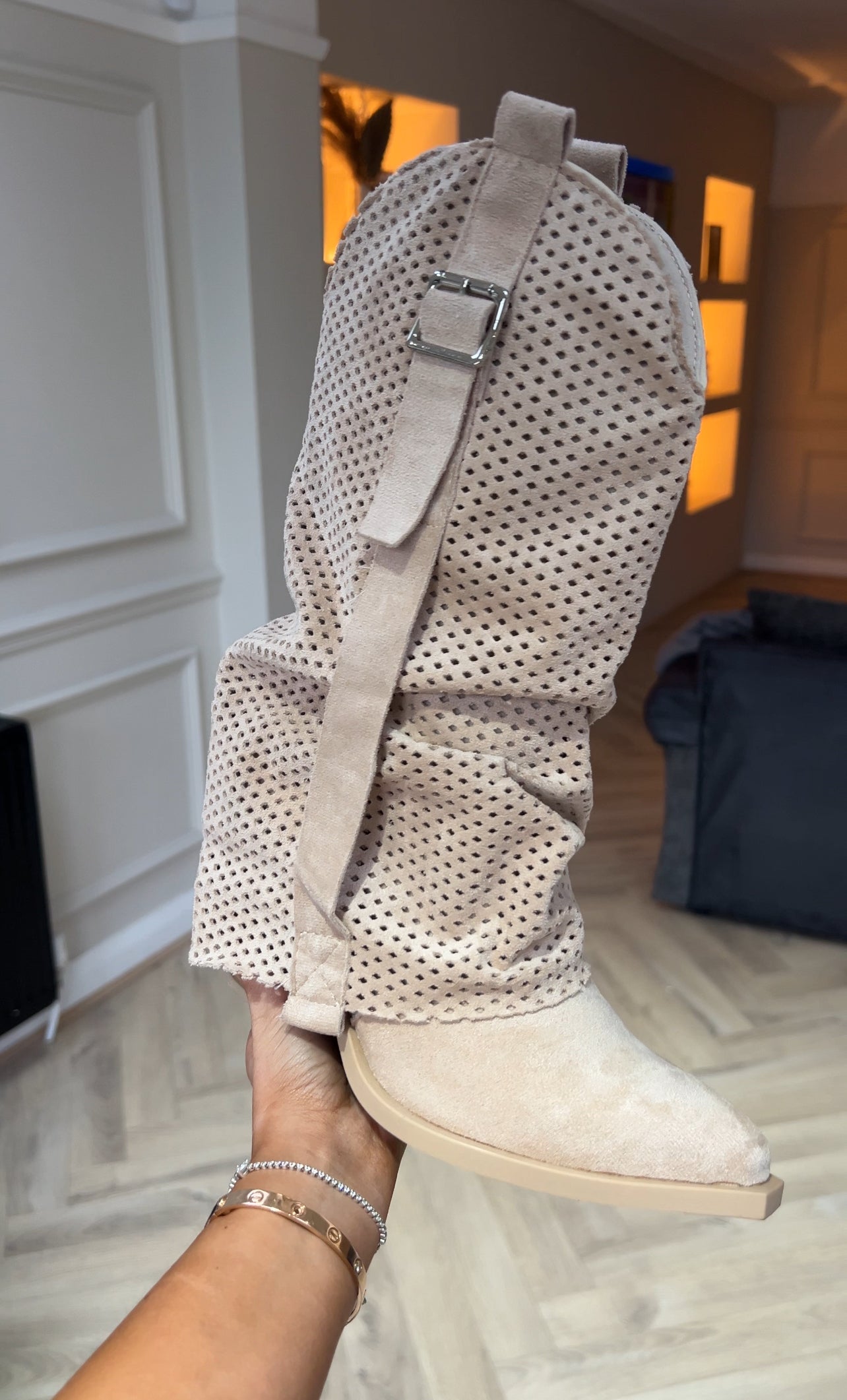 CAMILA BEIGE BOOTS