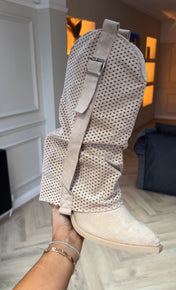 CAMILA BEIGE BOOTS