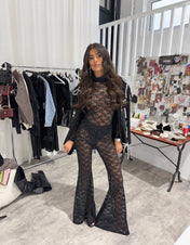 CELESTE Diamanté Bodysuit