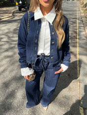 GIANNA Denim Jeans (Dark Blue)