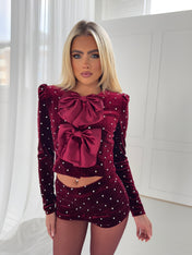 SIENNA CHERRY TWO PIECE