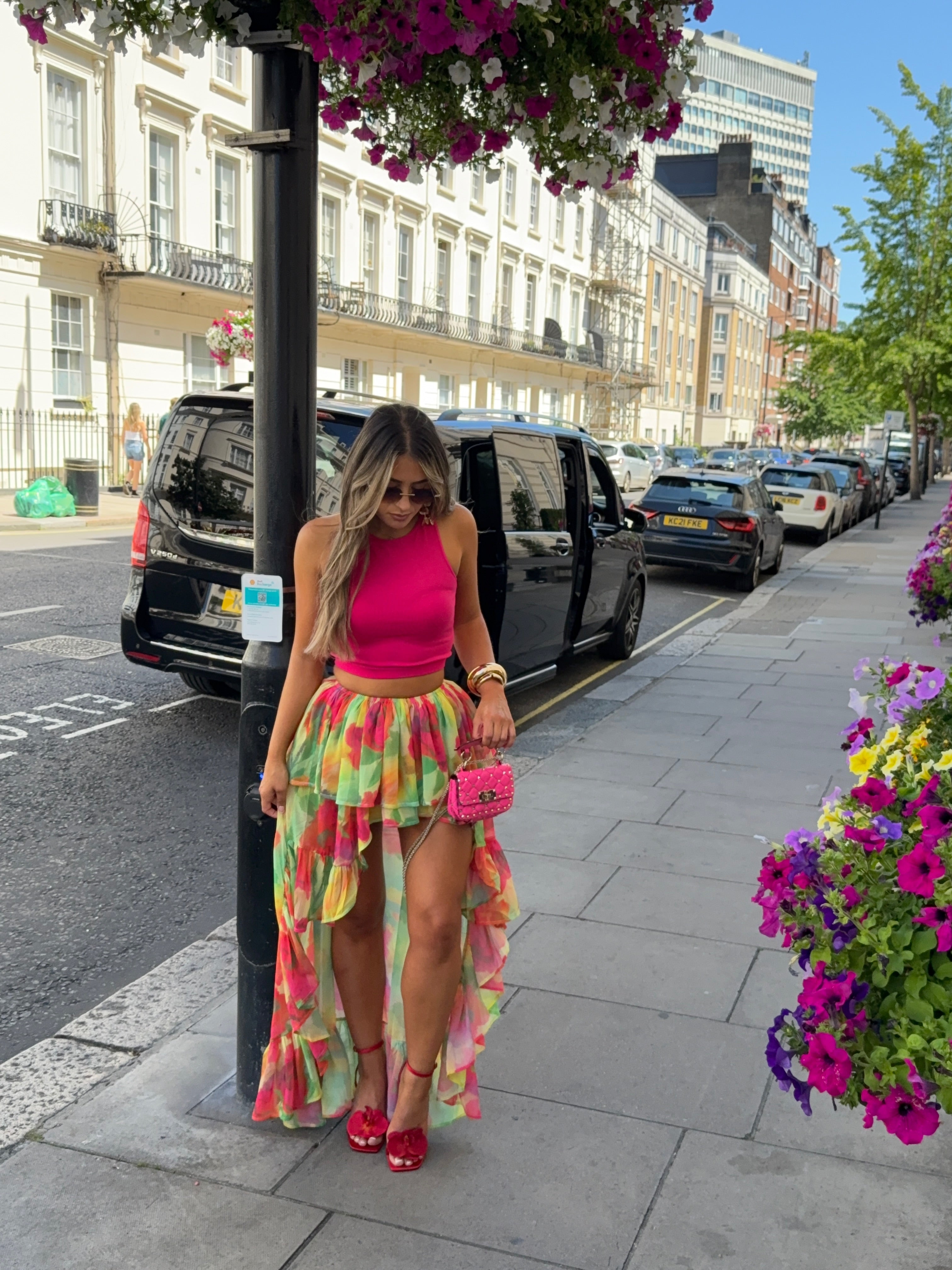 MIA Floral Senorita Skort