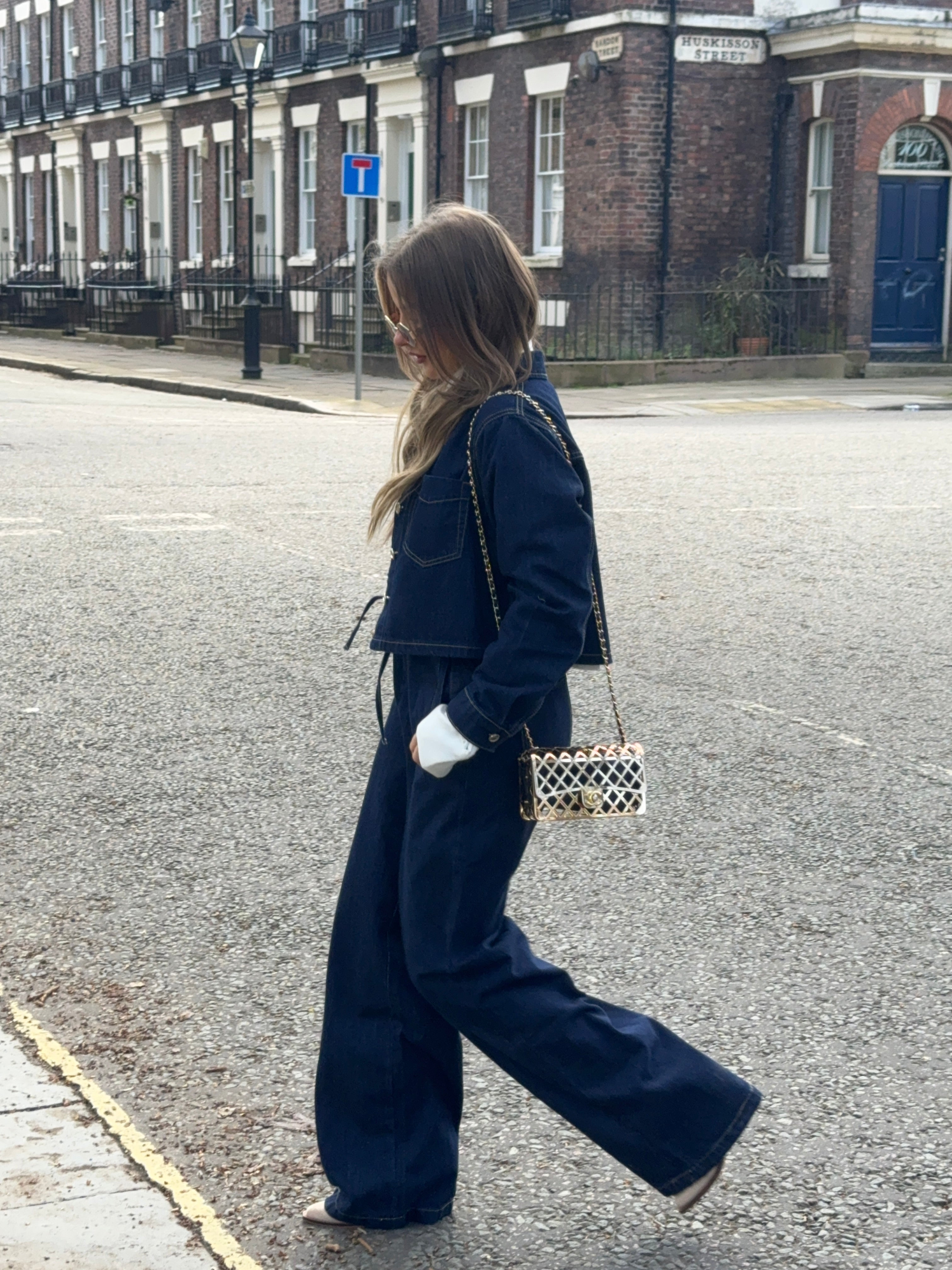 GIANNA Denim Jeans (Dark Blue)