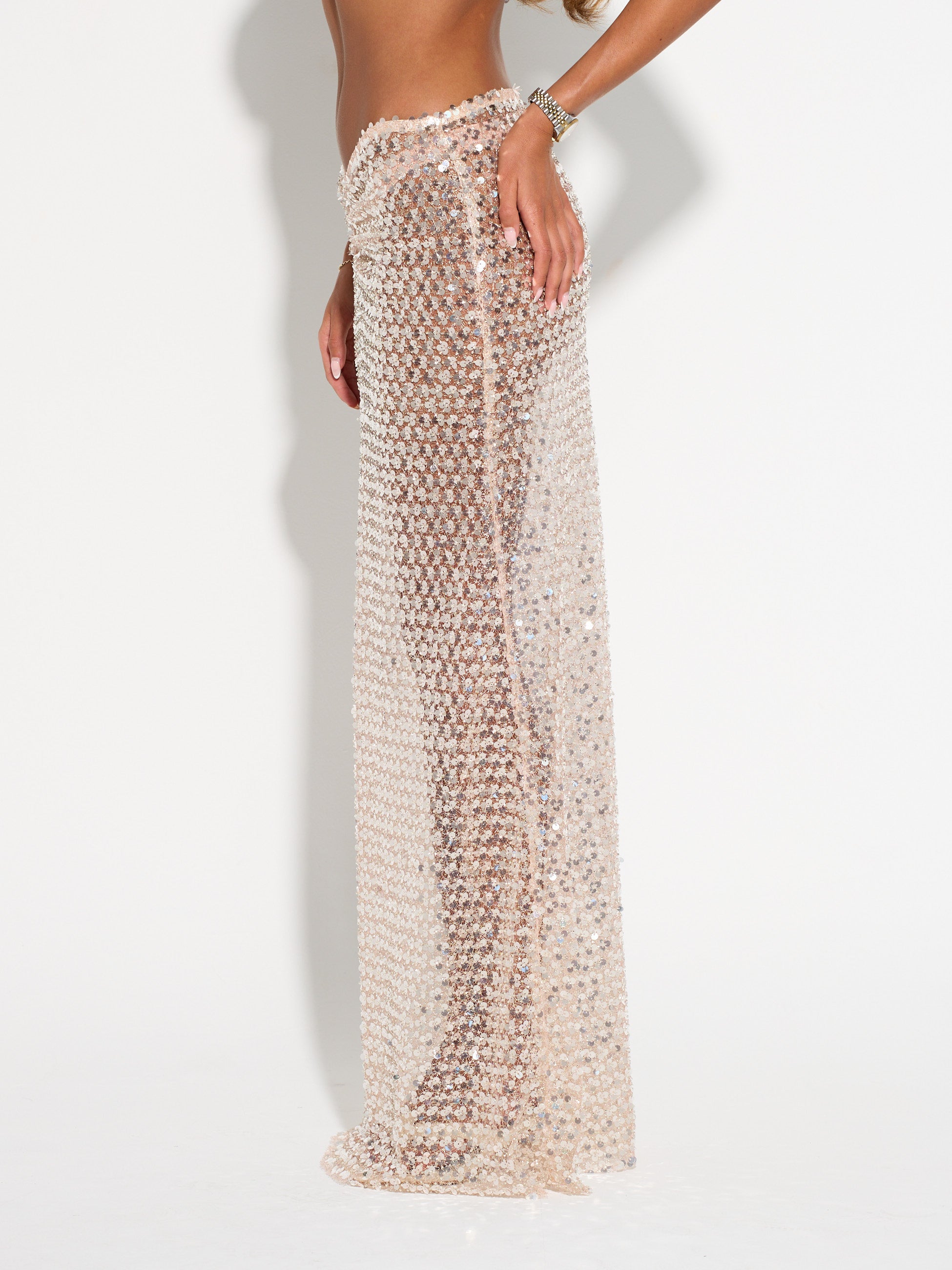 ELYSIA Embellished Bandeau Top