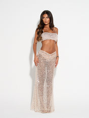 ELYSIA Embellished Bandeau Top