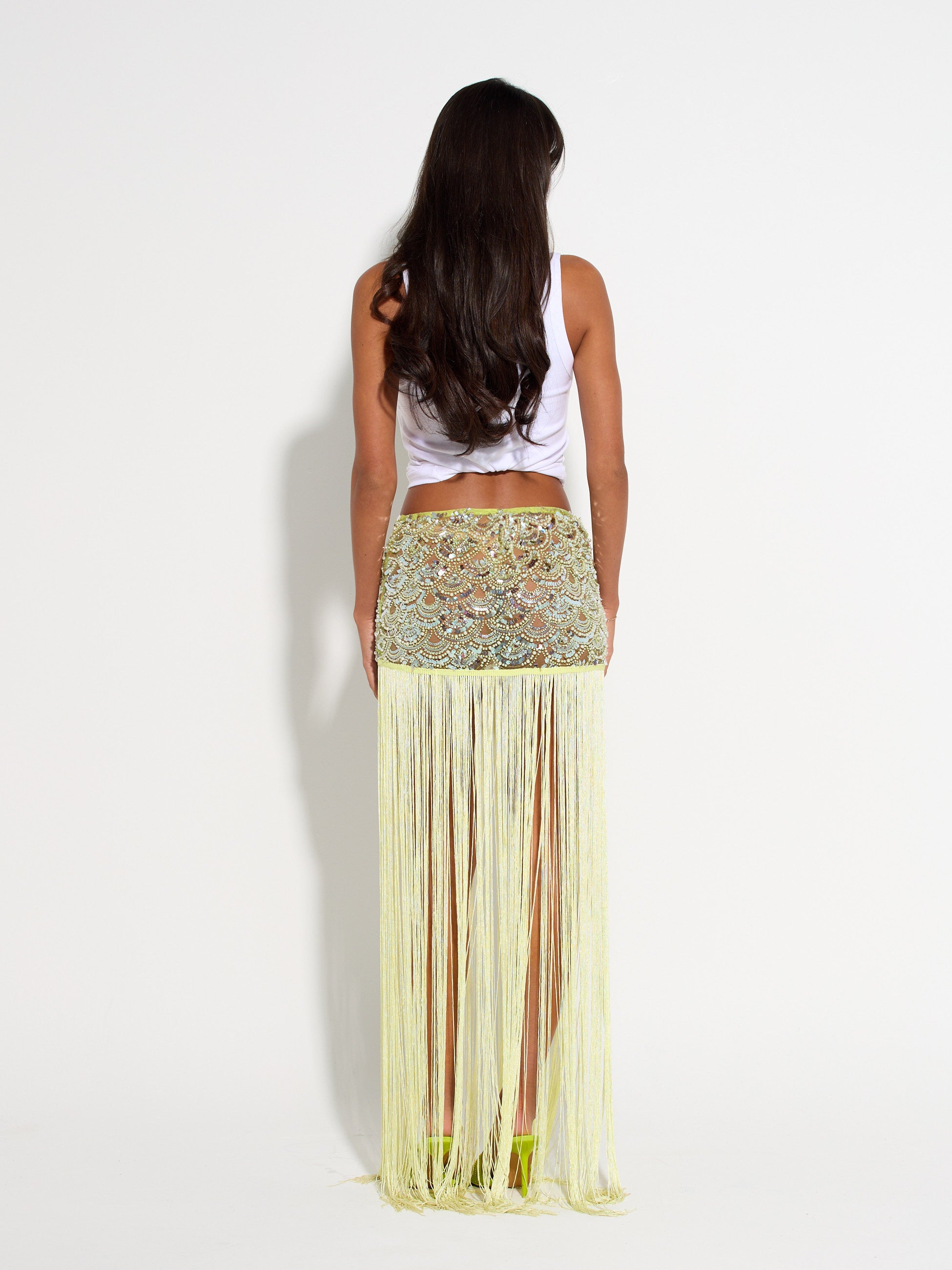 CITRINA TASSEL SKIRT