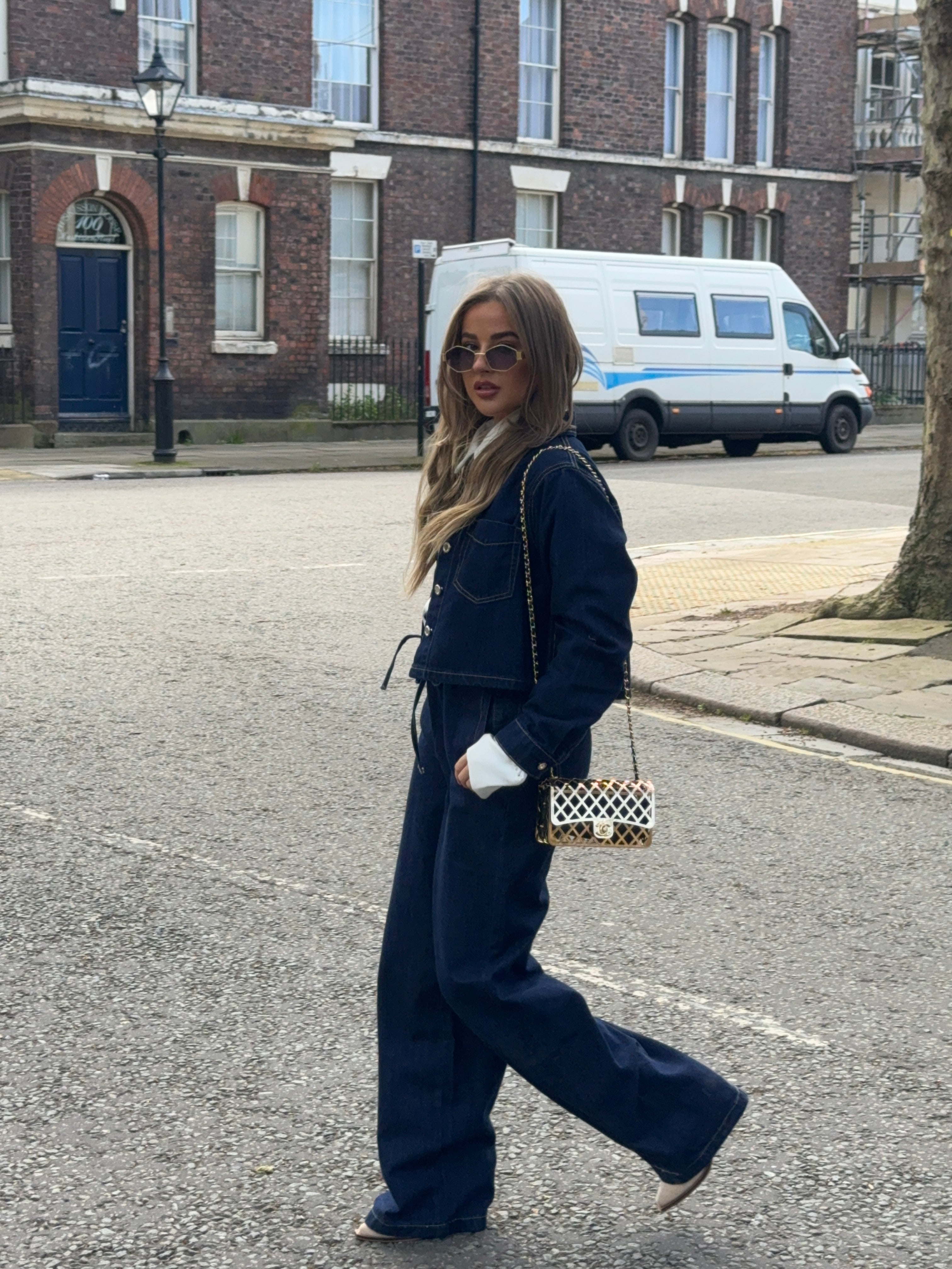 GIANNA Denim Jeans (Dark Blue)