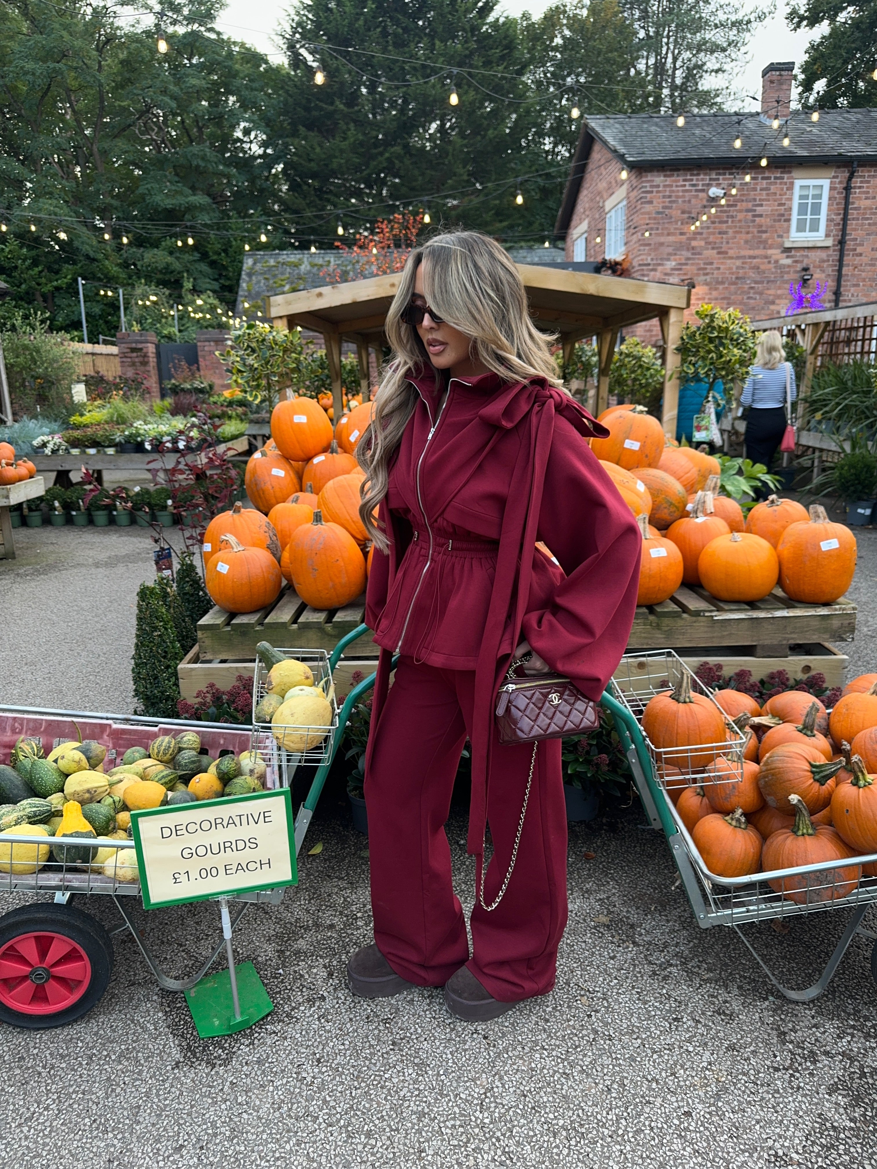 ‘BEAU’ BURGUNDY TROUSERS (TALL) (PRE-ORDER)