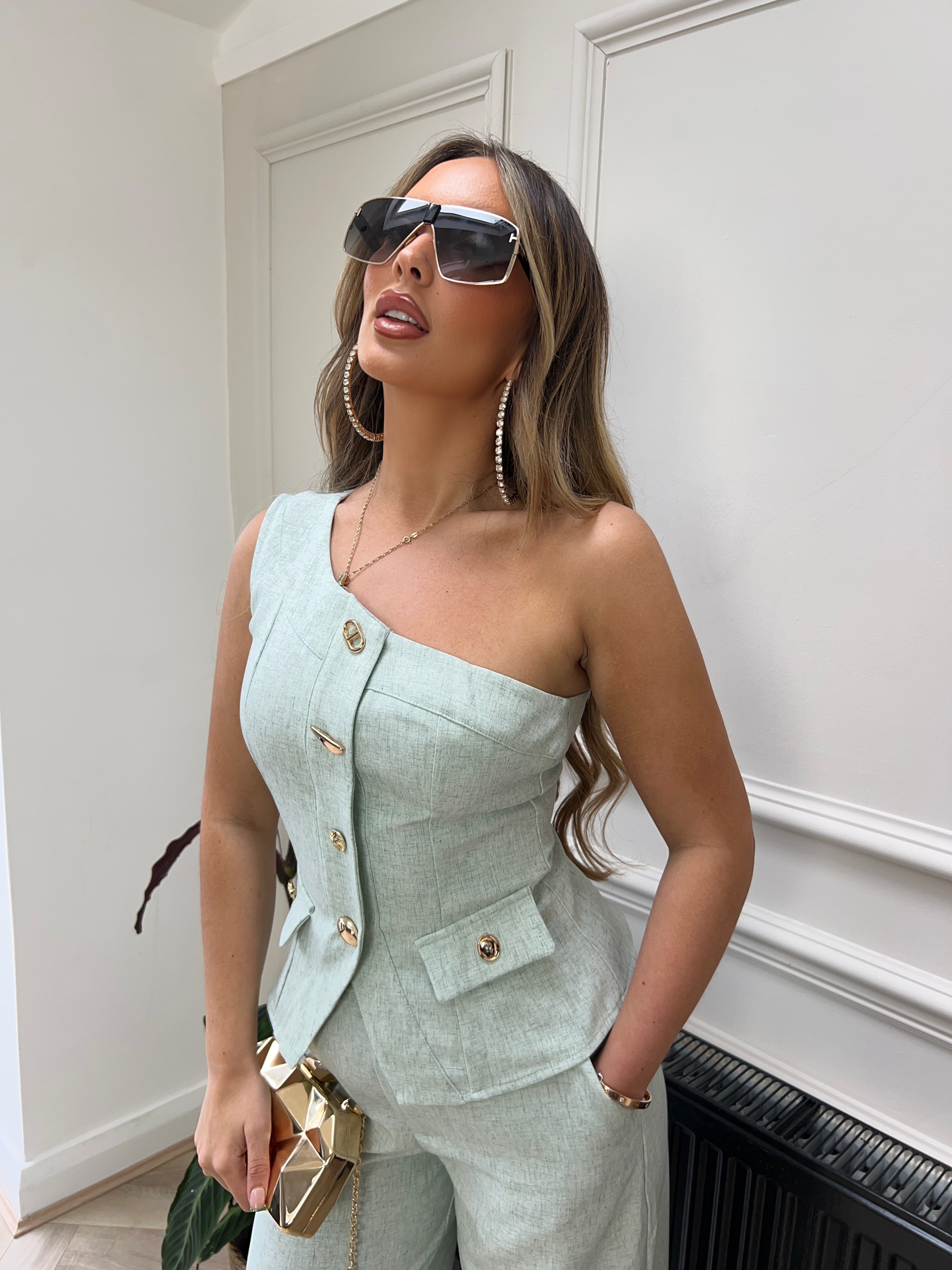ELIANA Mint Two piece