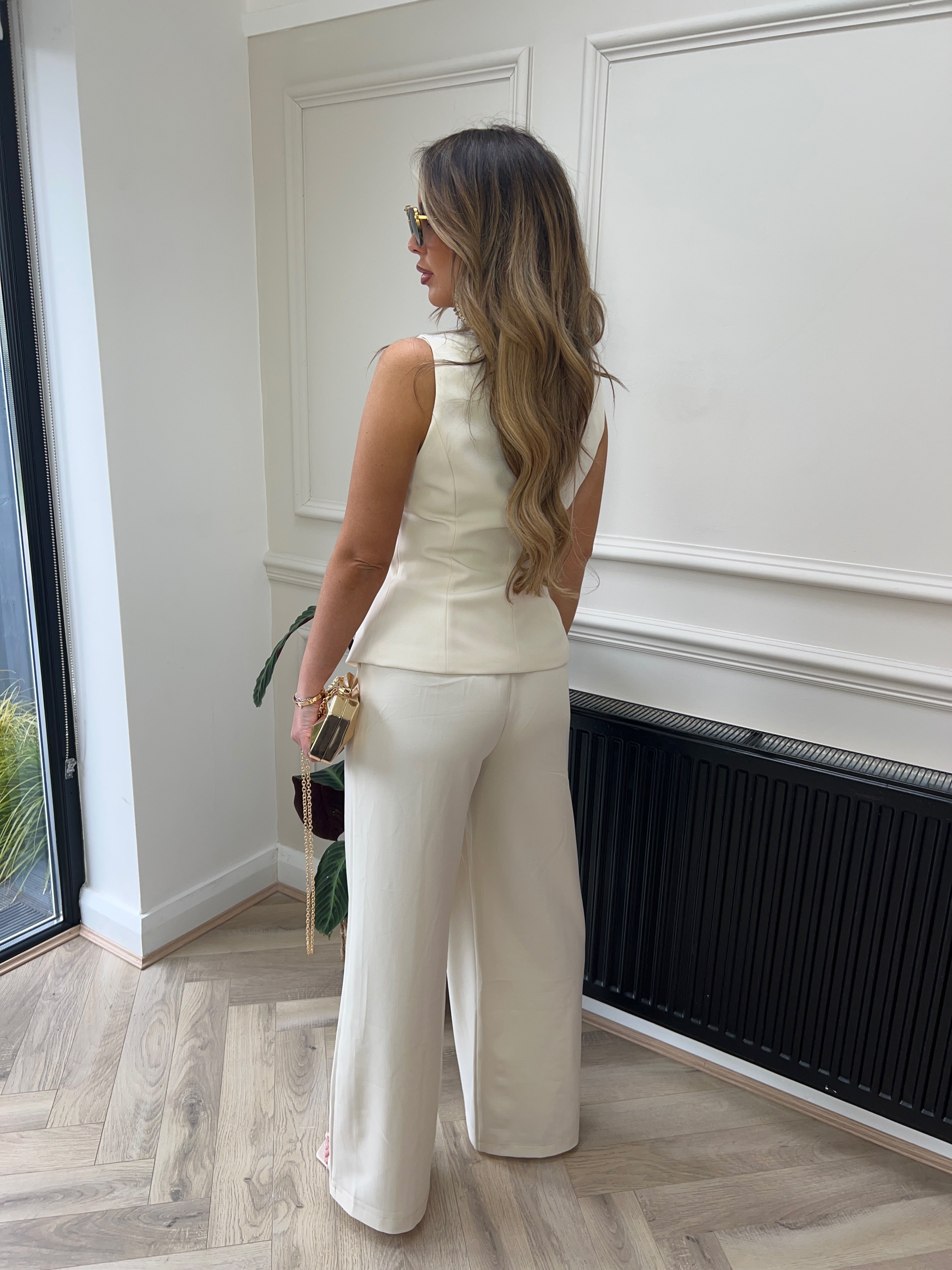 PALMERA Shell Buttoned Shirt - CREAM