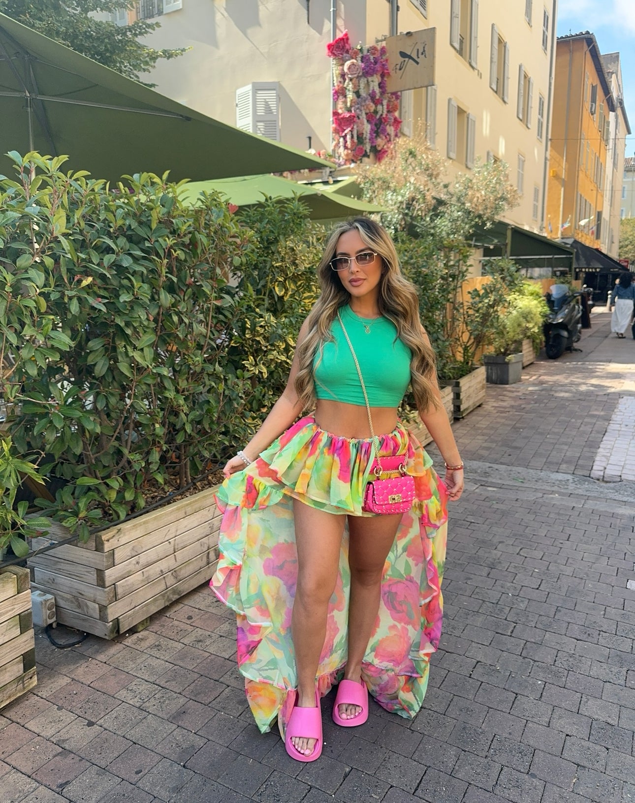 MIA Floral Senorita Skort
