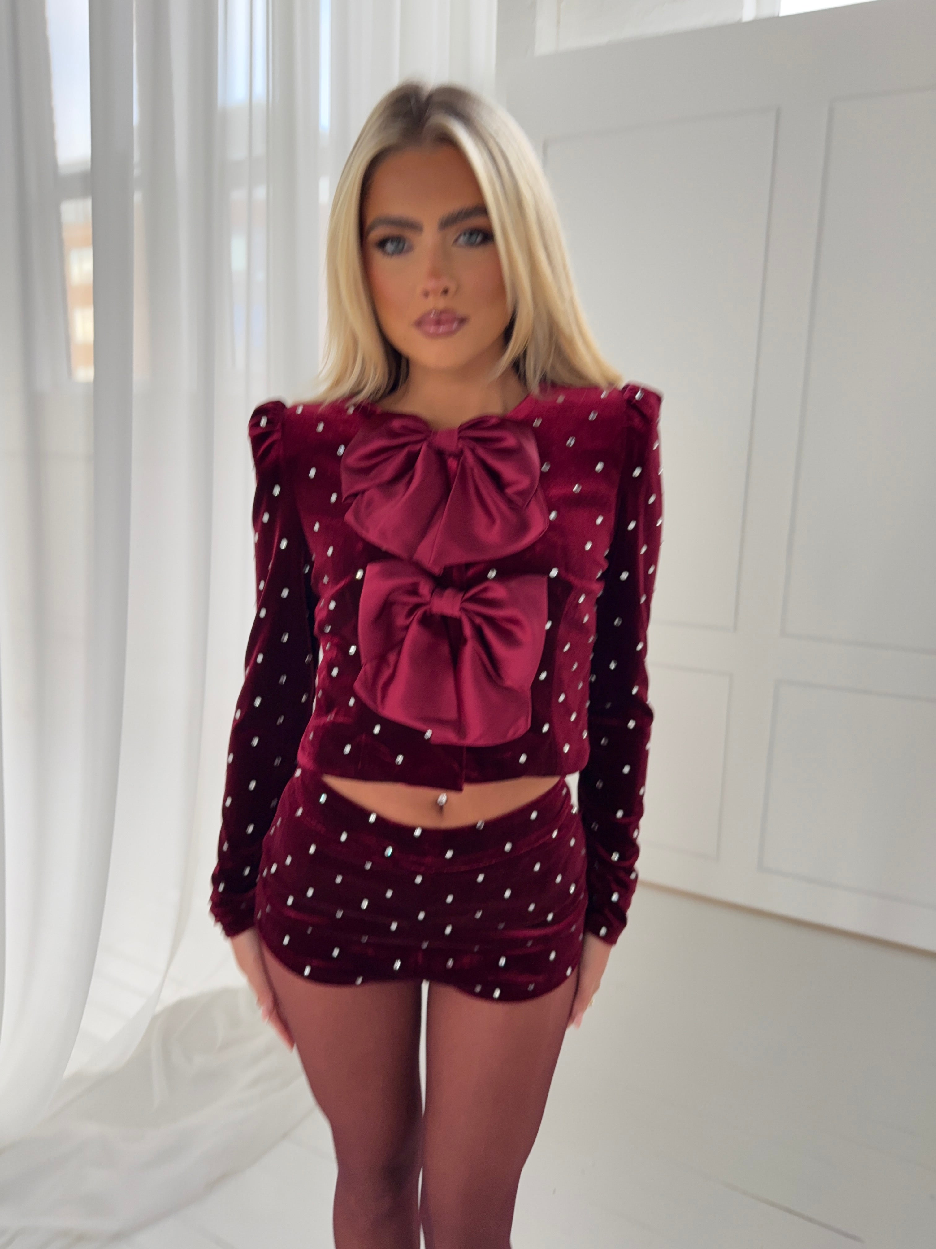 SIENNA CHERRY TWO PIECE