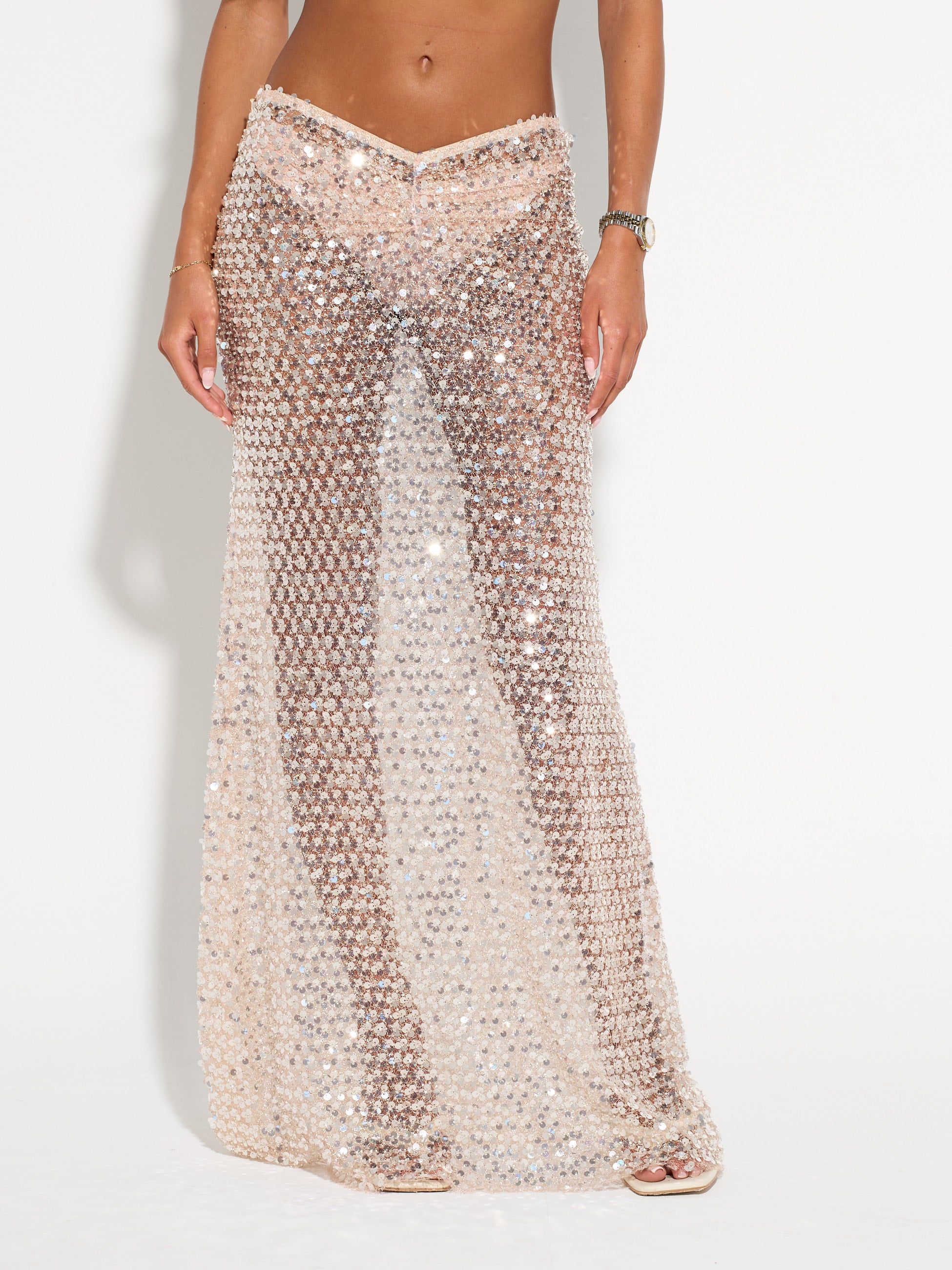 ELYSIA Embellished Bandeau Top
