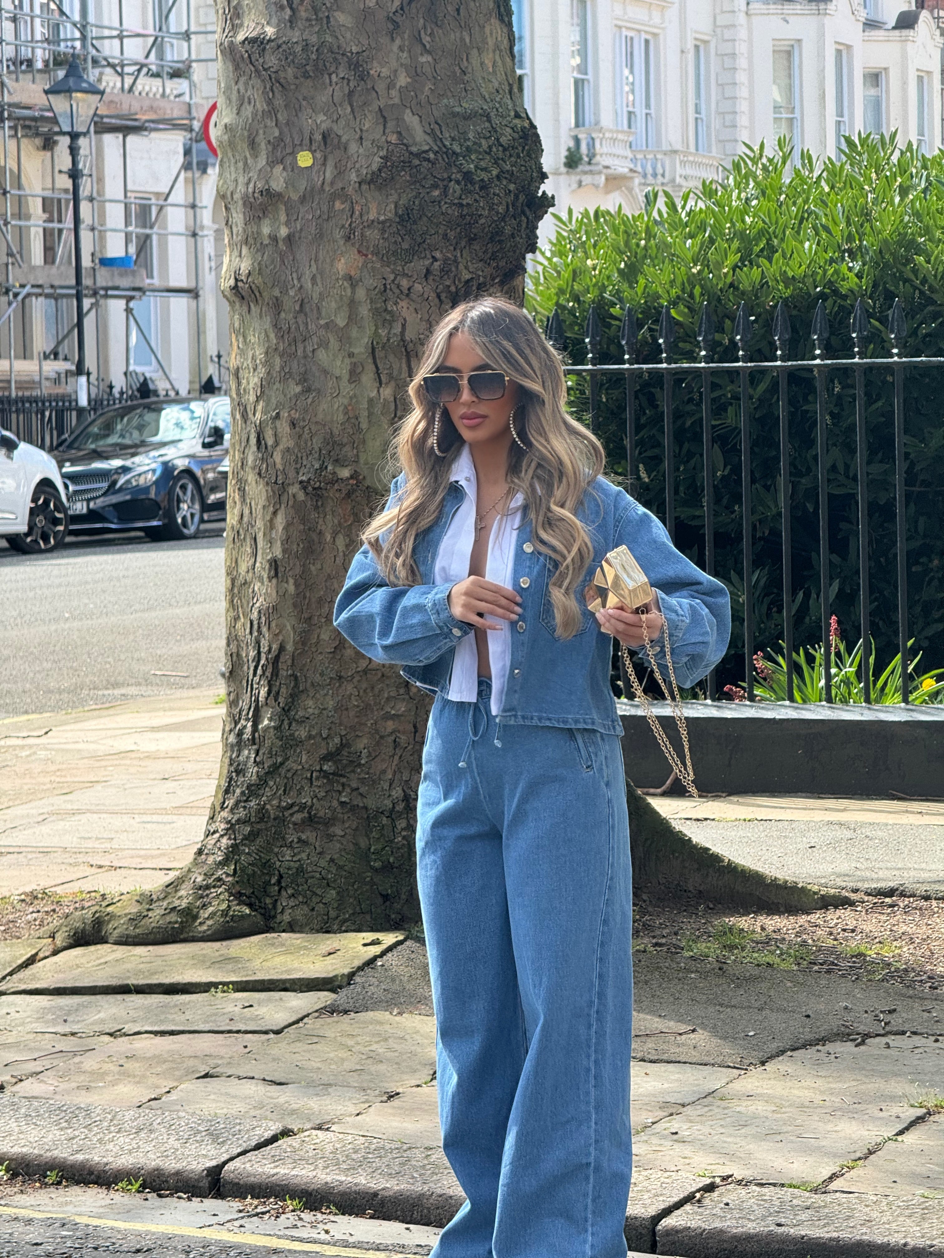 GIANNA Denim Jeans (Light Blue)