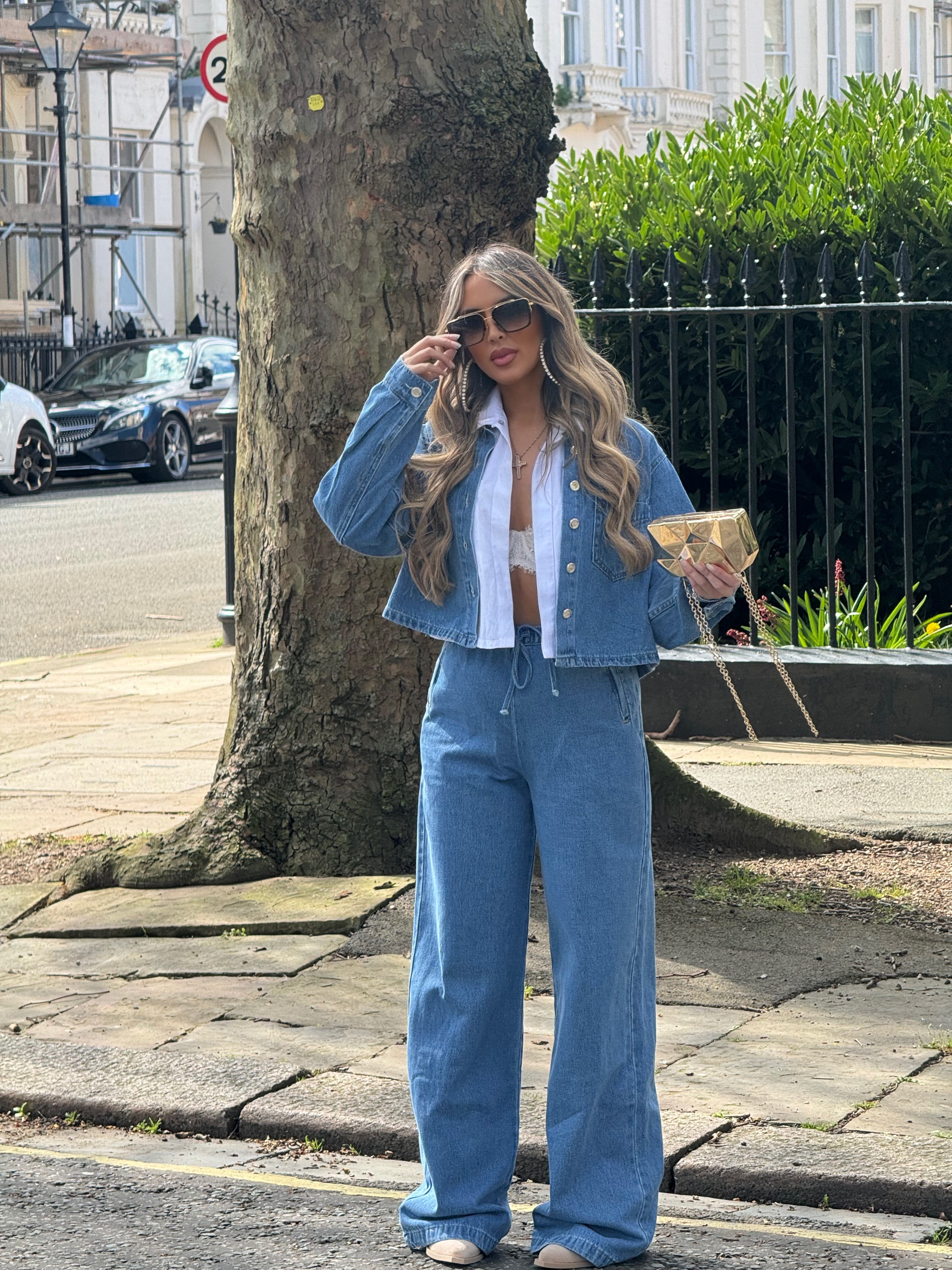 GIANNA Denim Jeans (Light Blue)