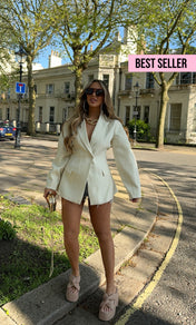 AMELIA CREAM BLAZER