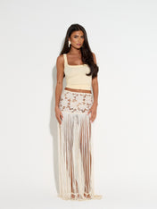 CHANTILLY TASSEL SKIRT