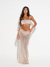 ELYSIA Embellished Bandeau Top