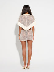 SOLEIL Embellished Mini Skirt