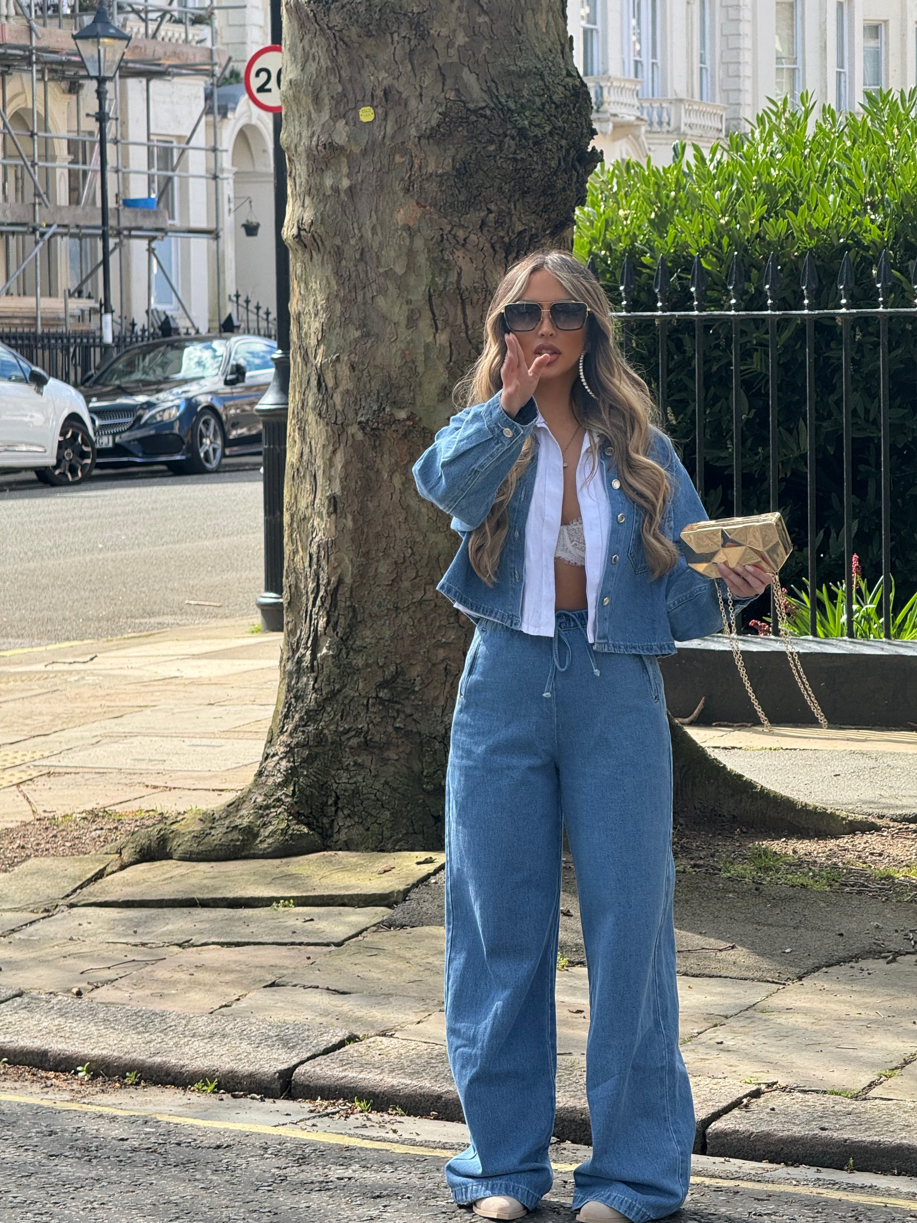 GIANNA Denim Jeans (Light Blue)