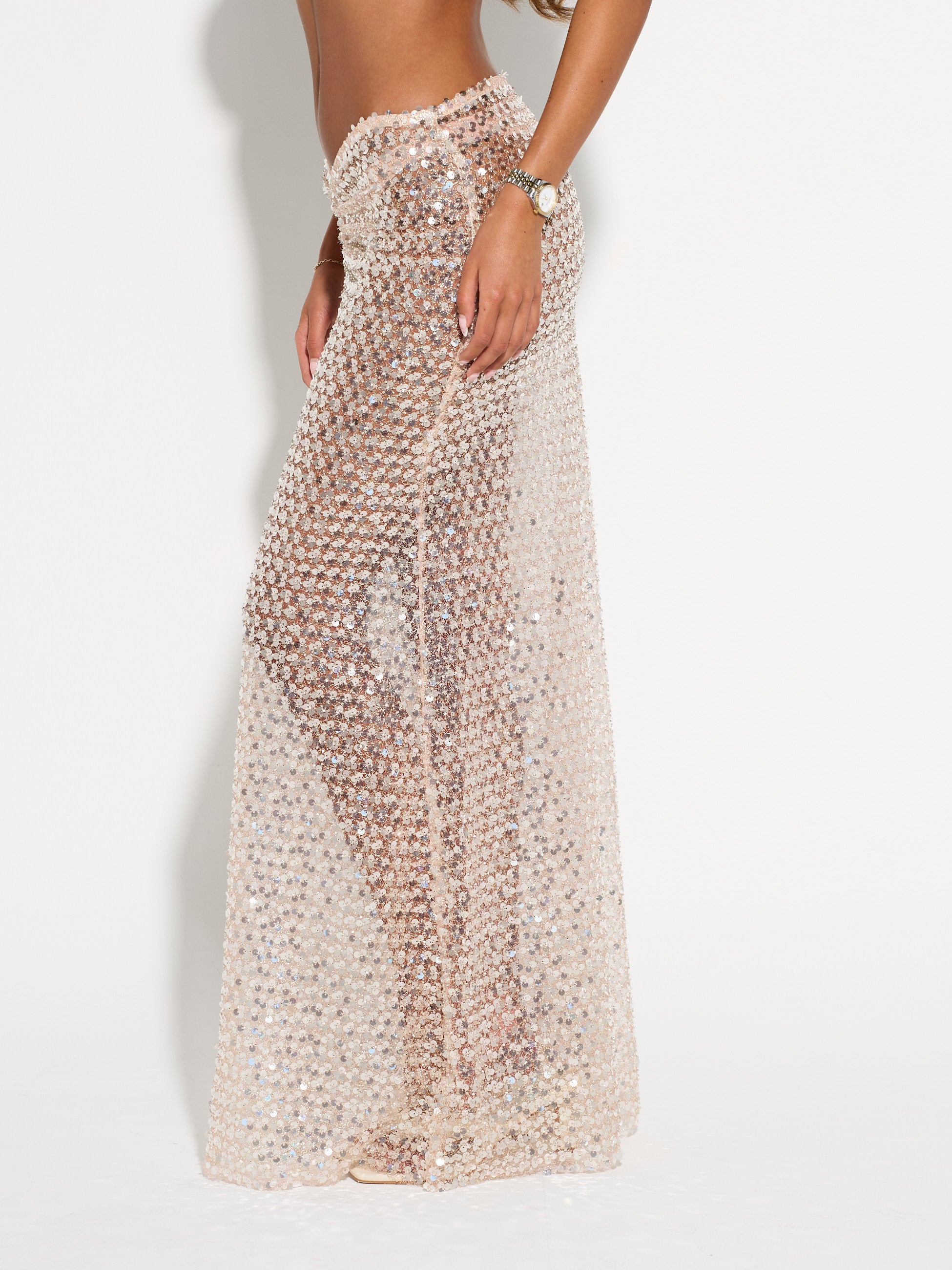 ELYSIA Embellished Bandeau Top