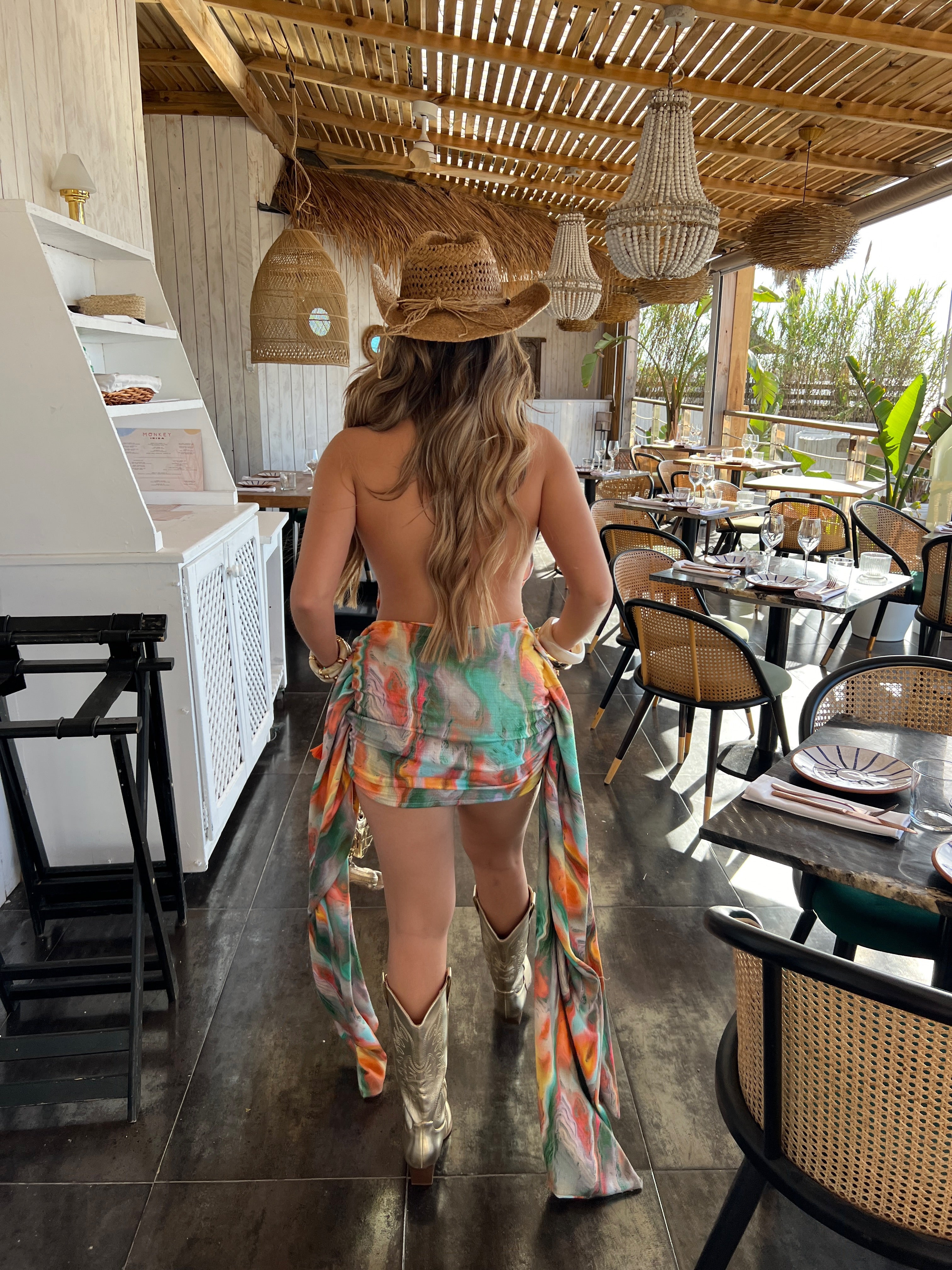 SAHARA Drape Dress