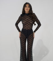 CELESTE DIAMANTÉ TROUSERS  (TALL)
