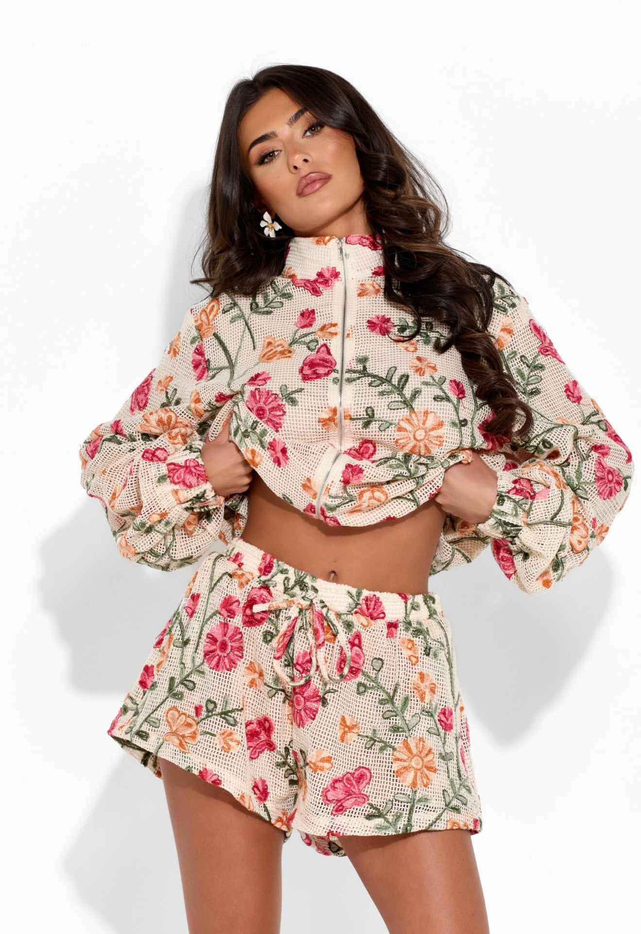 DAHLIA FLORAL CROCHET JACKET – GYPSABELLA