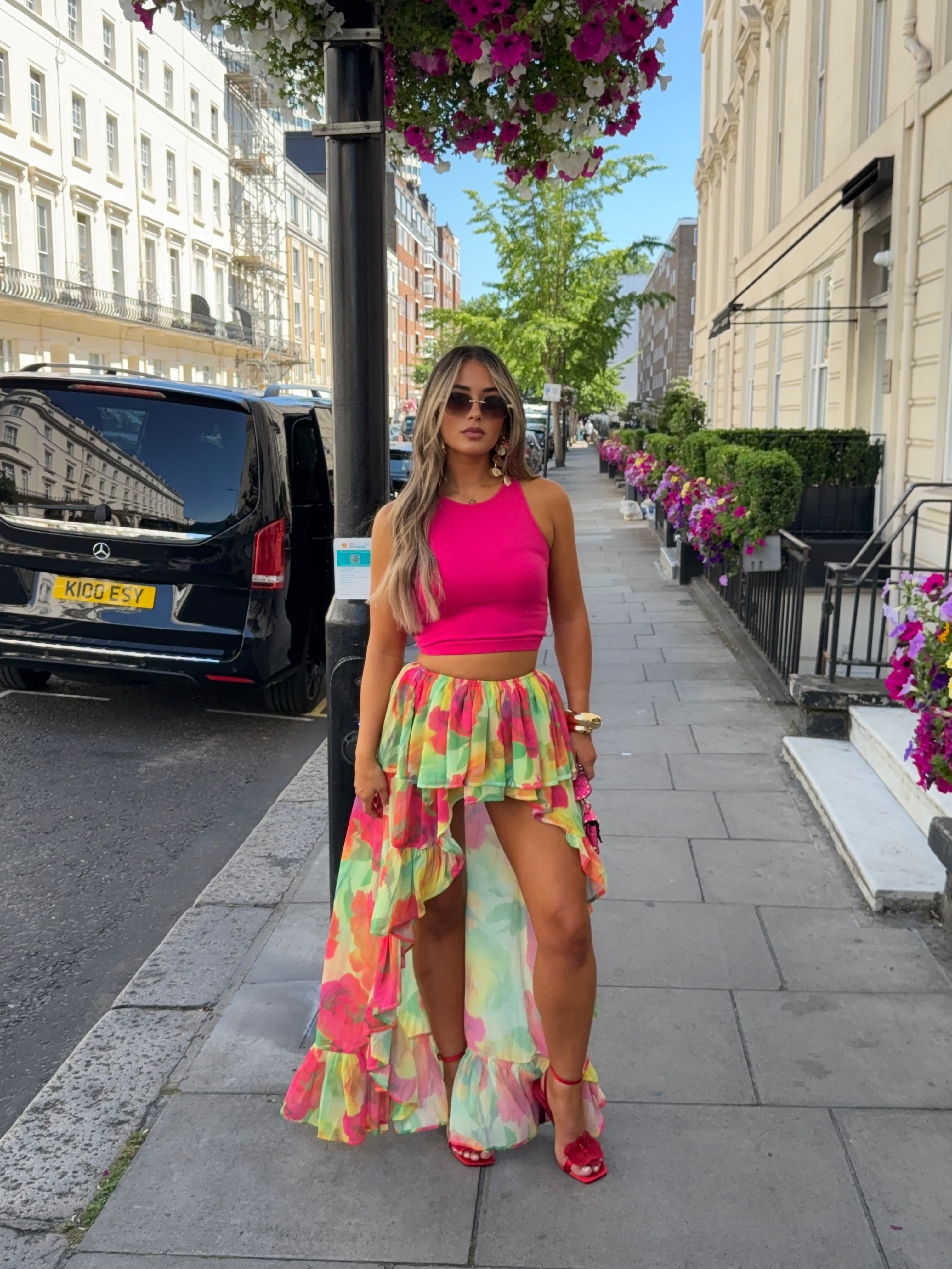 MIA Floral Senorita Skort