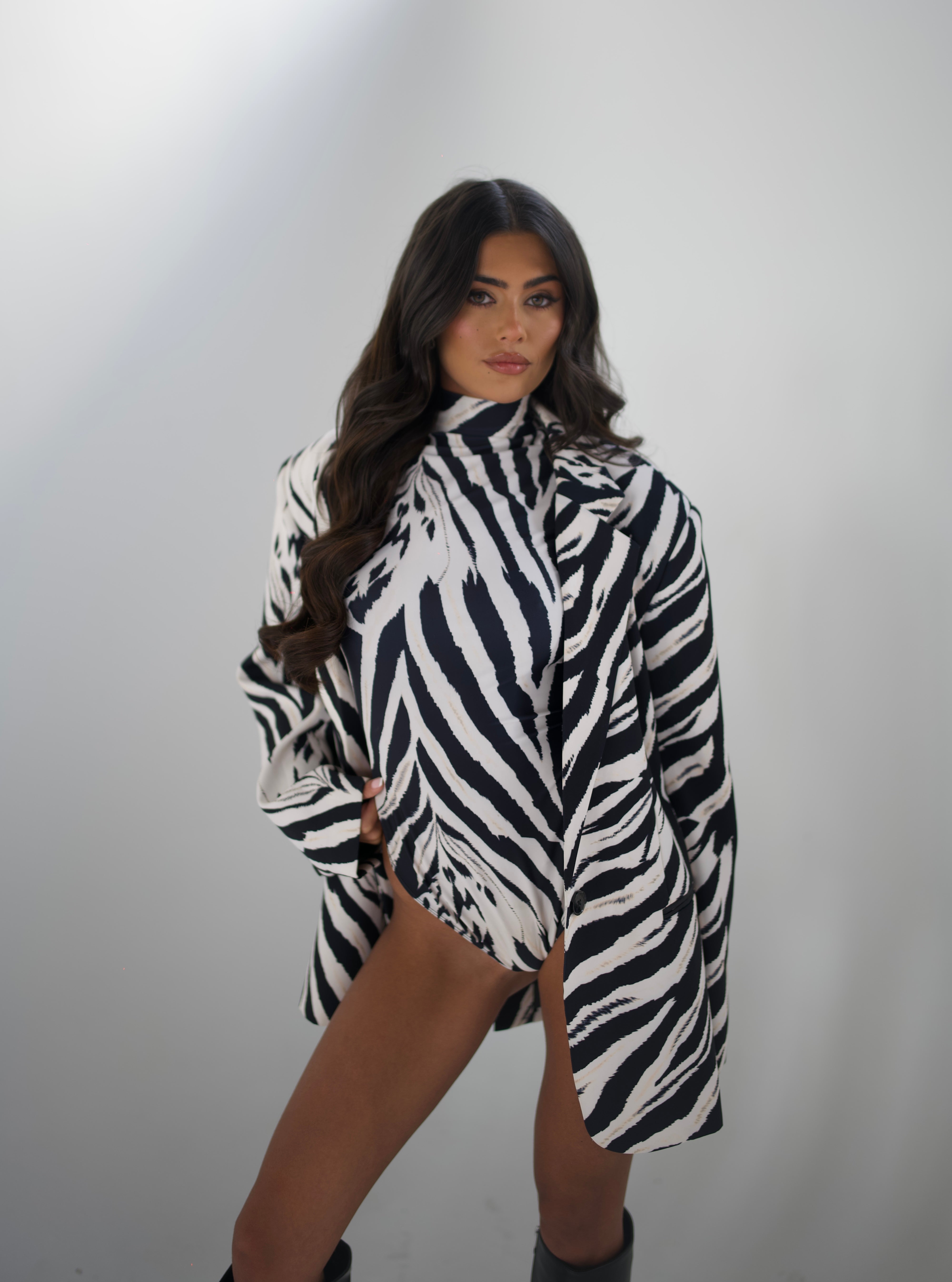 VALENTINA ZEBRA BLAZER
