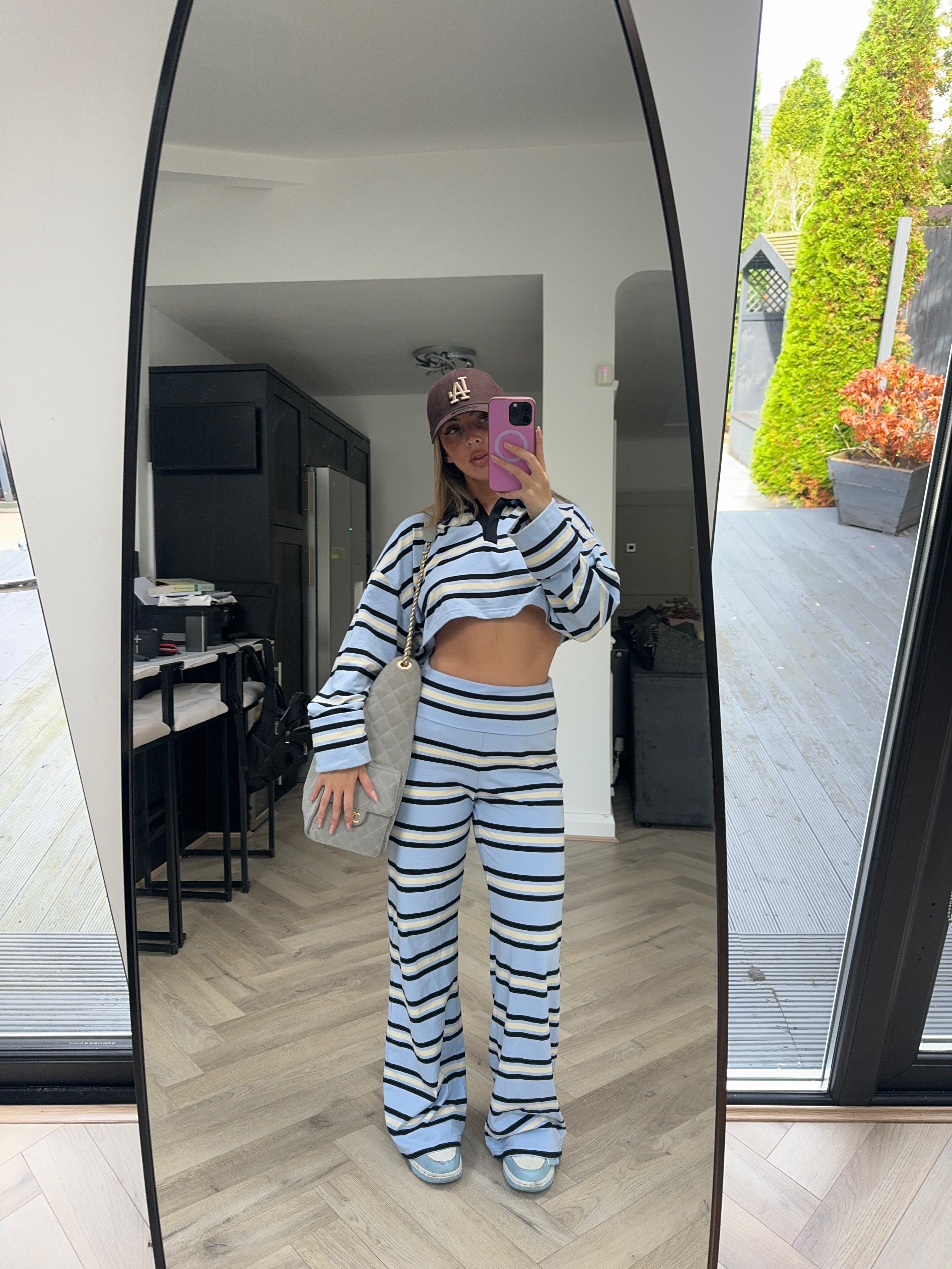 FREYA STRIPE TROUSERS
