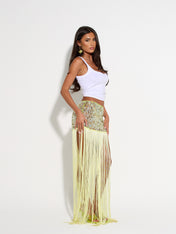 CITRINA TASSEL SKIRT