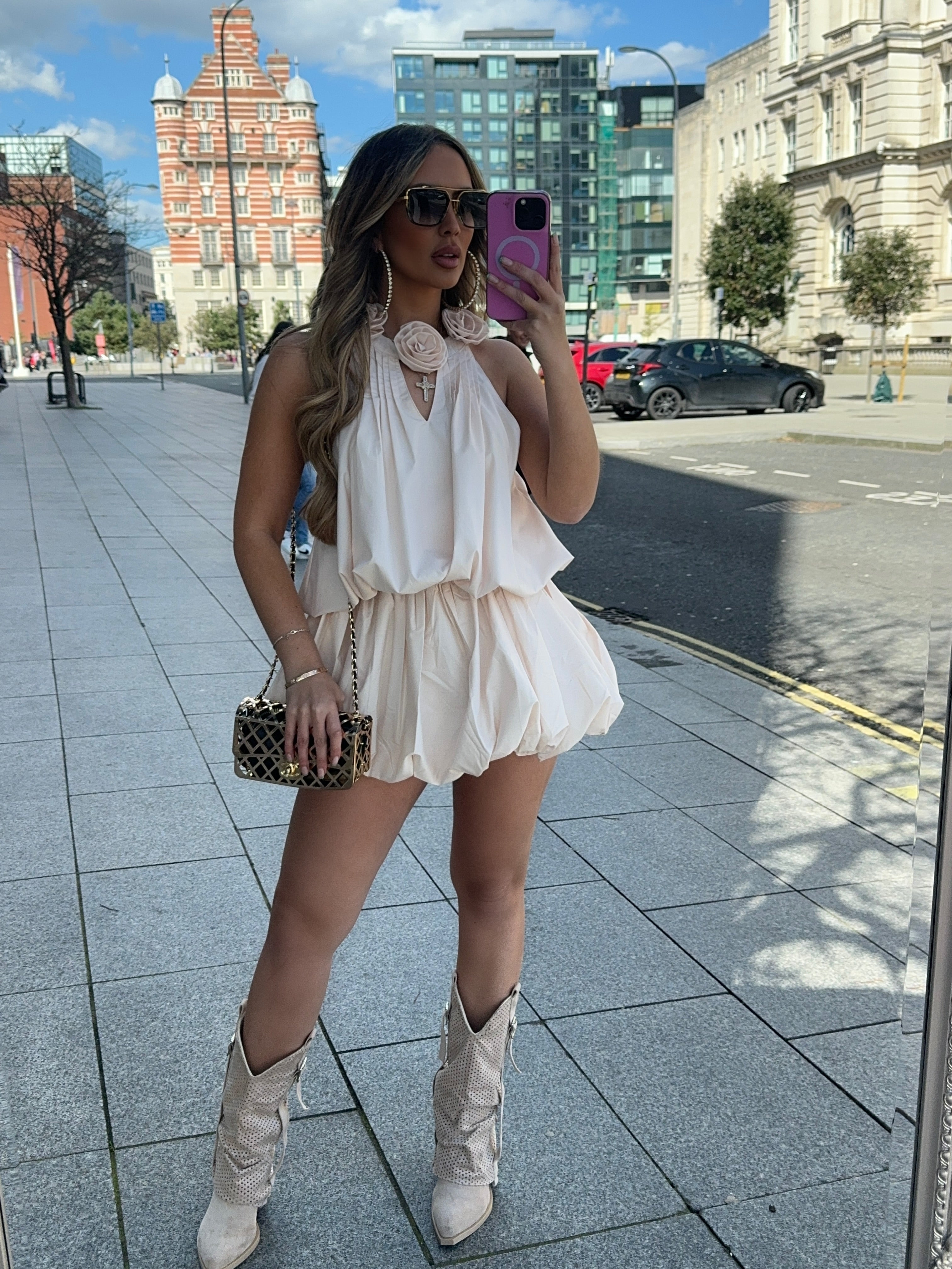 ROSE Blush Dress