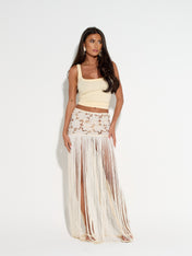 CHANTILLY TASSEL SKIRT