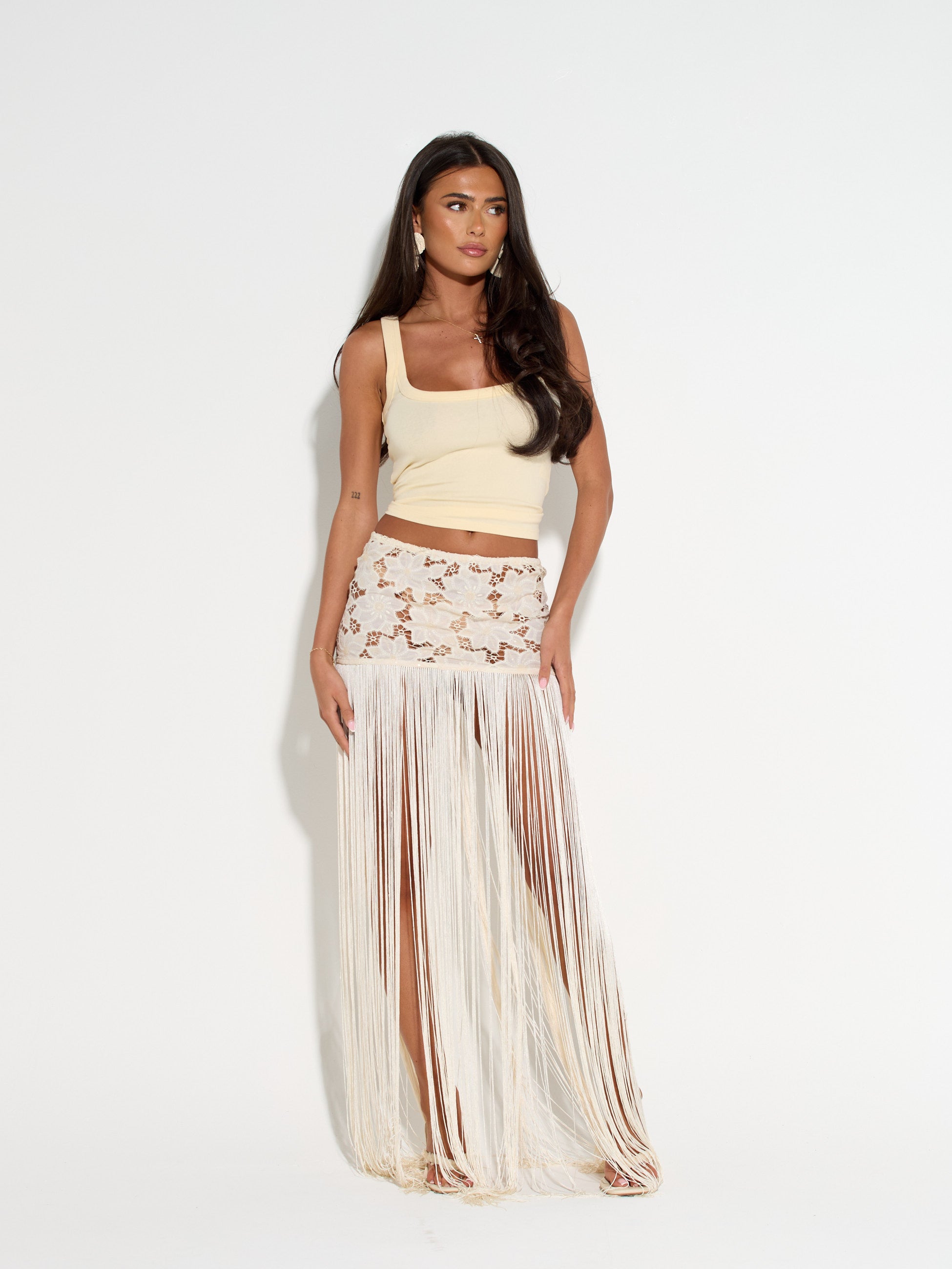 CHANTILLY TASSEL SKIRT