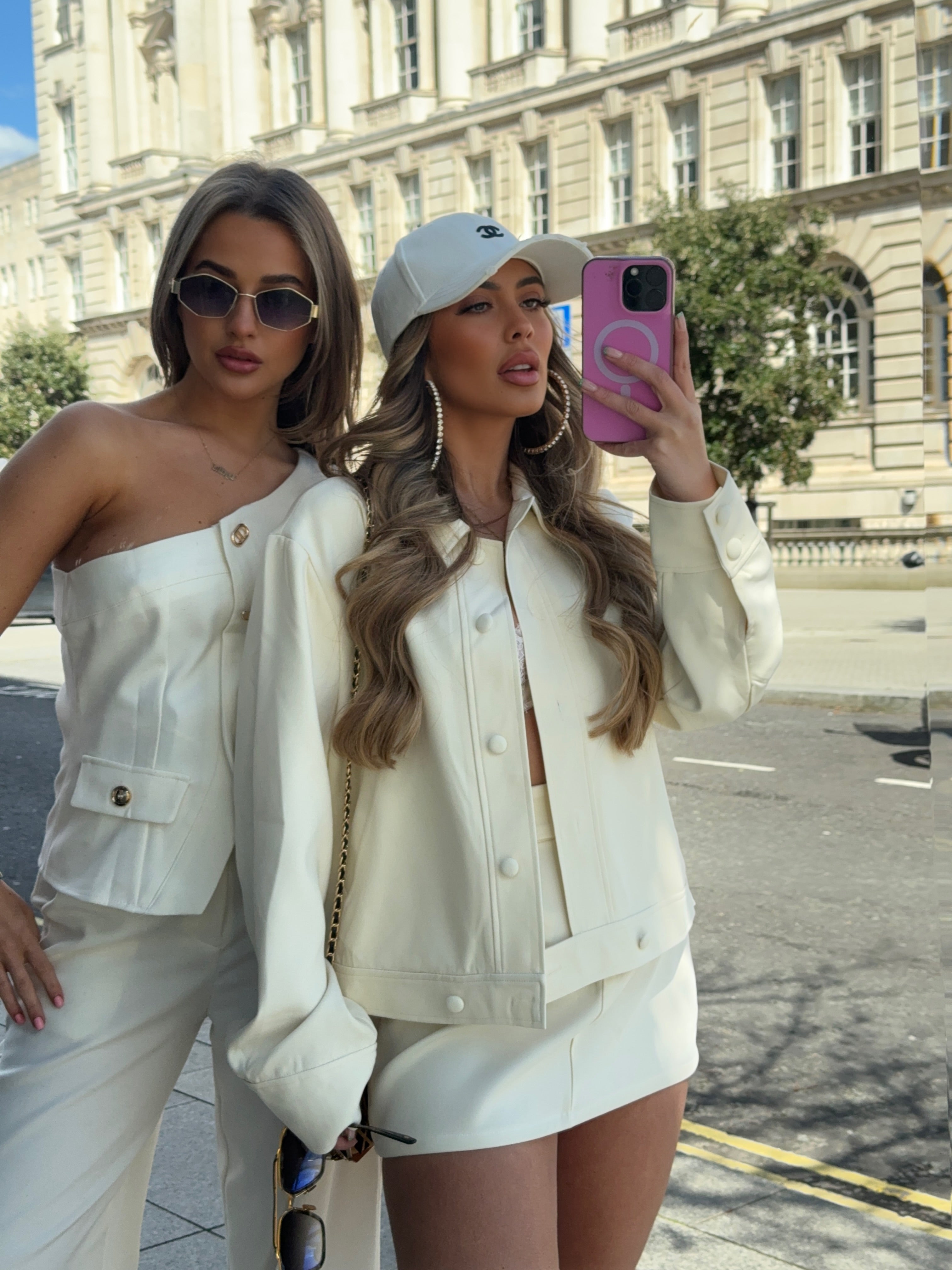 ISABELLA Cream Two Piece